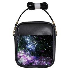 Space Colors Girls Sling Bags by ValentinaDesign