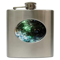 Space Colors Hip Flask (6 Oz) by ValentinaDesign