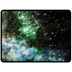 Space Colors Fleece Blanket (large)  by ValentinaDesign