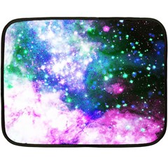 Space Colors Double Sided Fleece Blanket (mini)  by ValentinaDesign