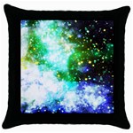 Space colors Throw Pillow Case (Black) Front