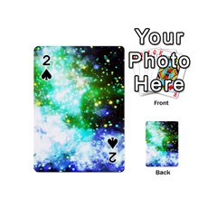 Space Colors Playing Cards 54 (mini)  by ValentinaDesign