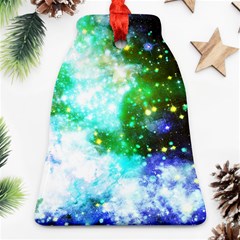 Space Colors Bell Ornament (two Sides) by ValentinaDesign