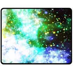 Space Colors Double Sided Fleece Blanket (medium)  by ValentinaDesign