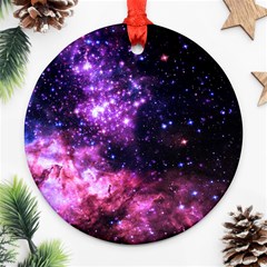 Space Colors Ornament (round) by ValentinaDesign