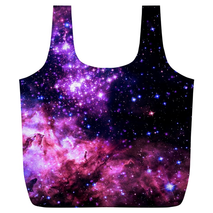 Space colors Full Print Recycle Bags (L) 