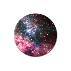 Space Colors Magnet 3  (round)