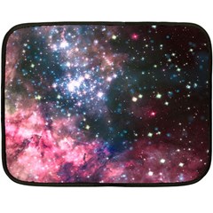 Space Colors Fleece Blanket (mini) by ValentinaDesign