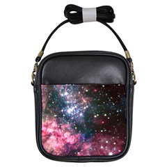 Space Colors Girls Sling Bags by ValentinaDesign