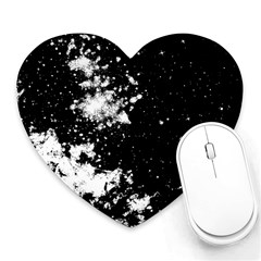 Space Colors Heart Mousepads by ValentinaDesign