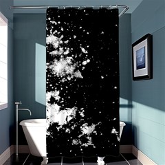 Space Colors Shower Curtain 36  X 72  (stall)  by ValentinaDesign