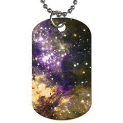 Space Colors Dog Tag (one Side)