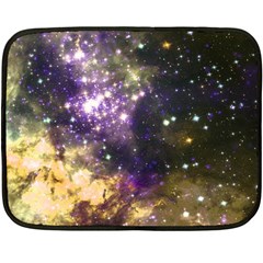 Space Colors Fleece Blanket (mini) by ValentinaDesign