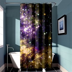 Space Colors Shower Curtain 36  X 72  (stall)  by ValentinaDesign