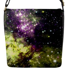 Space Colors Flap Messenger Bag (s) by ValentinaDesign