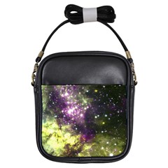 Space Colors Girls Sling Bags by ValentinaDesign