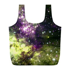 Space Colors Full Print Recycle Bags (l)  by ValentinaDesign