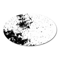 Space Colors Oval Magnet by ValentinaDesign