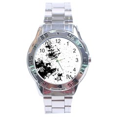 Space Colors Stainless Steel Analogue Watch by ValentinaDesign