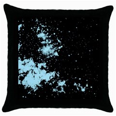 Space Colors Throw Pillow Case (black) by ValentinaDesign