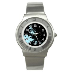 Space Colors Stainless Steel Watch by ValentinaDesign