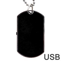 Space Colors Dog Tag Usb Flash (one Side) by ValentinaDesign