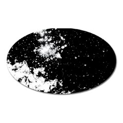 Space Colors Oval Magnet by ValentinaDesign