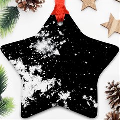 Space Colors Star Ornament (two Sides) by ValentinaDesign