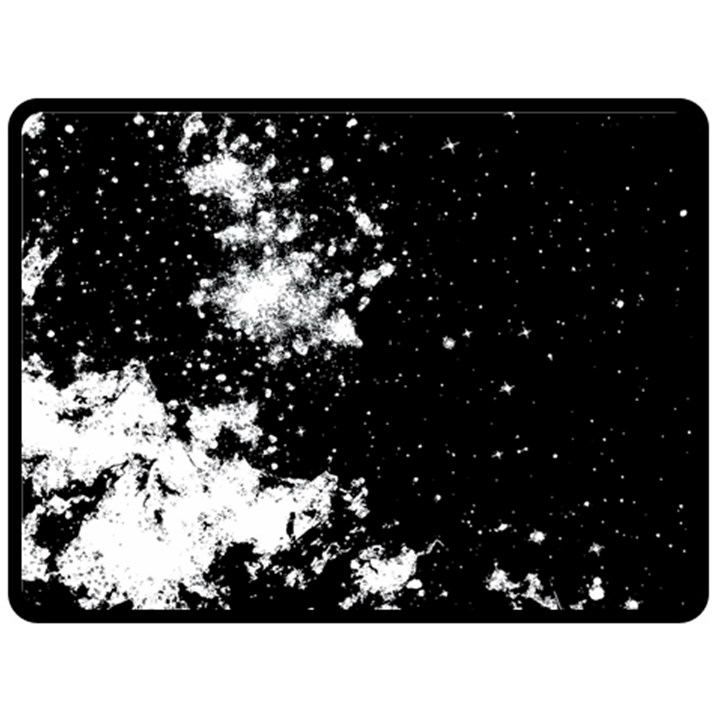 Space colors Fleece Blanket (Large) 