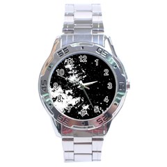 Space colors Stainless Steel Analogue Watch