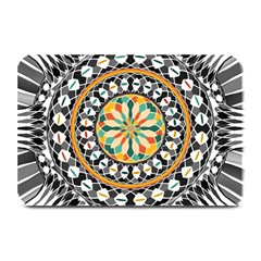 High Contrast Mandala Plate Mats by linceazul