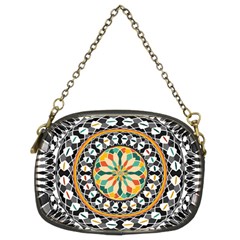 High Contrast Mandala Chain Purses (two Sides)  by linceazul