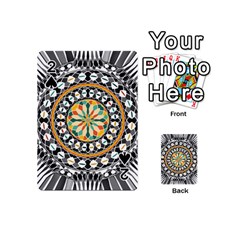 High Contrast Mandala Playing Cards 54 (mini) 