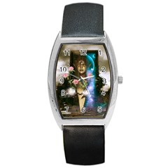 The Wonderful Women Of Earth Barrel Style Metal Watch by FantasyWorld7