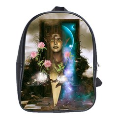 The Wonderful Women Of Earth School Bag (large) by FantasyWorld7