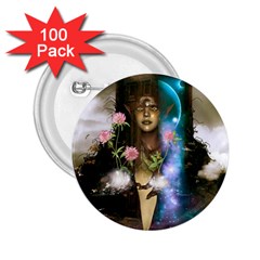 The Wonderful Women Of Earth 2 25  Buttons (100 Pack)  by FantasyWorld7