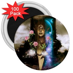 The Wonderful Women Of Earth 3  Magnets (100 Pack) by FantasyWorld7