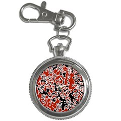 Splatter Abstract Texture Key Chain Watches by dflcprints