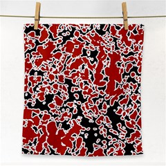 Splatter Abstract Texture Face Towel