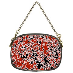 Splatter Abstract Texture Chain Purses (one Side)  by dflcprints