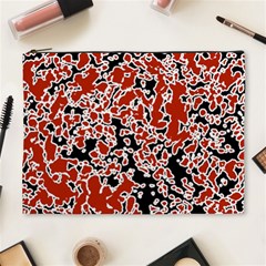 Splatter Abstract Texture Cosmetic Bag (xl) by dflcprints