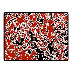 Splatter Abstract Texture Fleece Blanket (small) by dflcprints