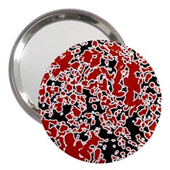 Splatter Abstract Texture 3  Handbag Mirrors by dflcprints