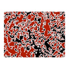 Splatter Abstract Texture Double Sided Flano Blanket (mini)  by dflcprints