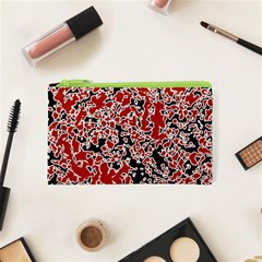 Splatter Abstract Texture Cosmetic Bag (xs) by dflcprints