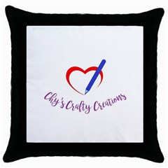 Chy s Crafty Creations 1503679013450 Throw Pillow Case (black)