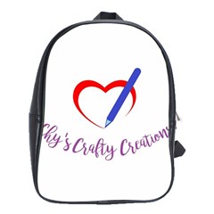 Chy s Crafty Creations 1503679013450 School Bag (xl) by chyscraftycreations