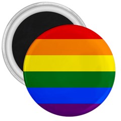 Pride Flag 3  Magnets