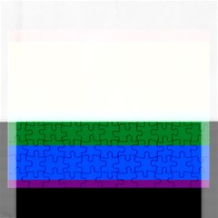 Pride Flag Rectangular Jigsaw Puzzl by Valentinaart