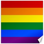 Pride Flag Canvas 16  x 16   15.2 x15.41  Canvas - 1